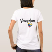 Mujer Venezolana Bella y Poderosa – VE T-shirt (Achterkant)