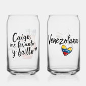 Mujer Venezolana – Orgullo, Elegancia, fuerza ve Blikvorm Glas (Achterkant)