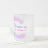 MUJERCITAS PRECIOSAS MATGLAS KOFFIEMOK (Voorkant links)