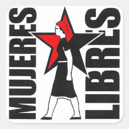Mujeres libres sticker (Voorkant)