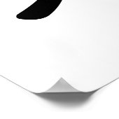 Muk Yan Jong Wooden Dummy Chinese kalligrafie Poster (Hoek)