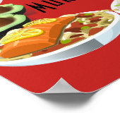 Mukbang Food Poster (Hoek)