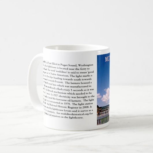 Mukilteo Lighthouse, Mok Washington (Voorkant links)