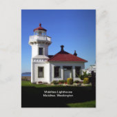 Mukilteo Lighthouse, Mukilteo, Washington Briefkaart (Voorkant)