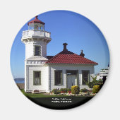 Mukilteo Lighthouse, Mukilteo, Washington Magneet (Voorkant)