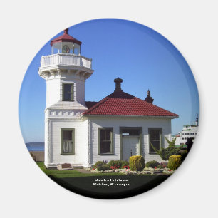 Mukilteo Lighthouse, Mukilteo, Washington Magneet