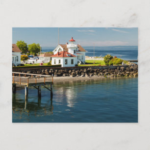 Mukilteo Lighthouse, Mukilteo, Washington, Verenig Briefkaart