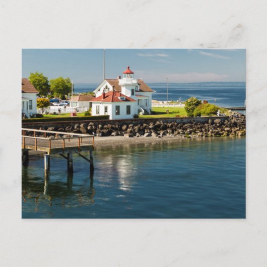 Mukilteo Lighthouse, Mukilteo, Washington, Verenig Briefkaart (Voorkant)