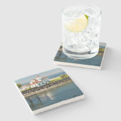 Mukilteo Lighthouse, Mukilteo, Washington, Verenig Stenen Onderzetter (Zijkant)