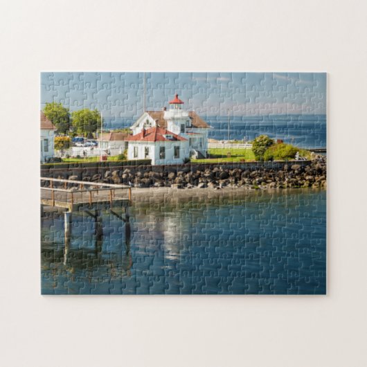 Mukilteo Lighthouse, Mukilteo, Washington, VS Legpuzzel (Horizontaal)
