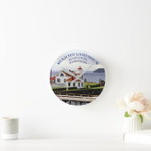 Mukilteo Lighthouse, Washington Clock Ronde Klok (Huis)
