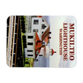 Mukilteo Lighthouse, Washington Flexi Magnet Magneet (Horizontaal)