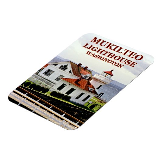 Mukilteo Lighthouse, Washington Flexi Magnet Magneet (Linkerzijde)
