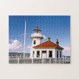 Mukilteo Lighthouse, Washington Jigzaag Puzzle Legpuzzel