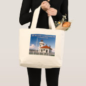 Mukilteo Lighthouse, Washington Jumbo Canvas tas (Voorkant (product))