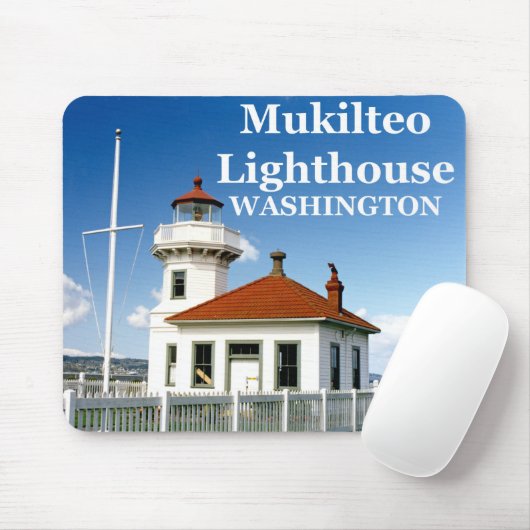 Mukilteo Lighthouse, Washington Mousepad Muismat (Met muis)