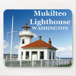 Mukilteo Lighthouse, Washington Mousepad Muismat