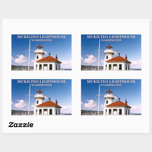 Mukilteo Lighthouse, Washington Stickers (Vel)
