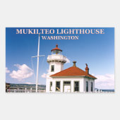 Mukilteo Lighthouse, Washington Stickers (Voorkant)