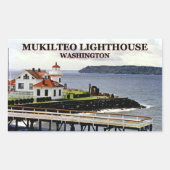 Mukilteo Lighthouse, Washington Stickers (Voorkant)