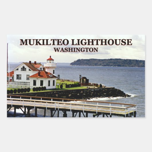 Mukilteo Lighthouse, Washington Stickers (Voorkant)