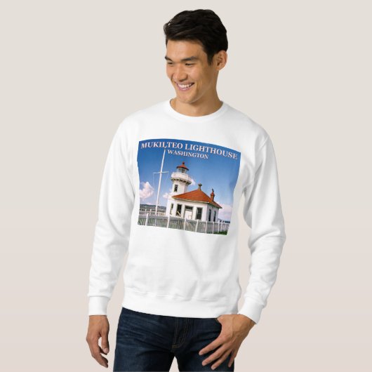 Mukilteo Lighthouse, Washington Sweatshirt (Voorkant volledig)