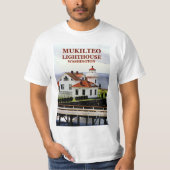 Mukilteo Lighthouse, Washington T-Shirt (Voorkant)