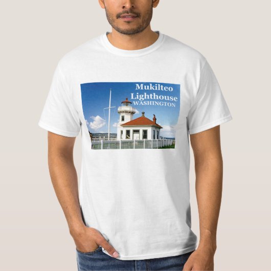 Mukilteo Lighthouse, Washington T-Shirt #2 (Voorkant)