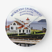 Mukilteo-vuurtoren, Washington Klok
