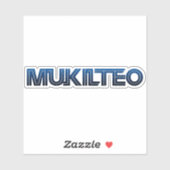 Mukilteo WA Sticker (Vel)