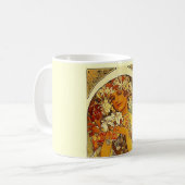 mukkanbloemen koffiemok (Voorkant links)