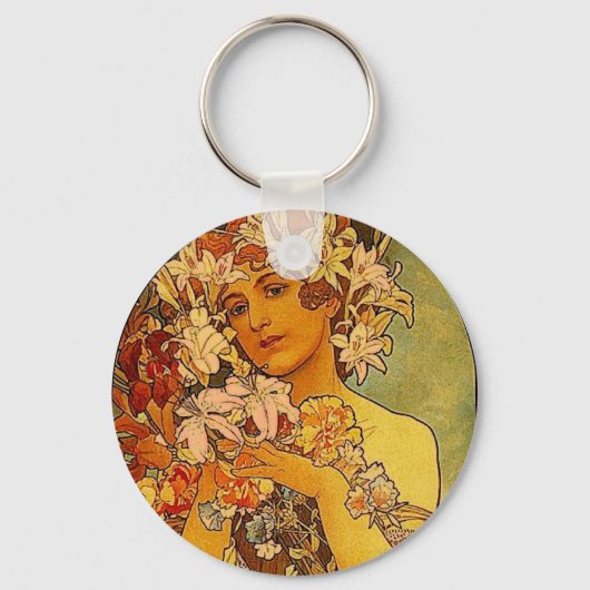 mukkanbloemen sleutelhanger (Voorkant)