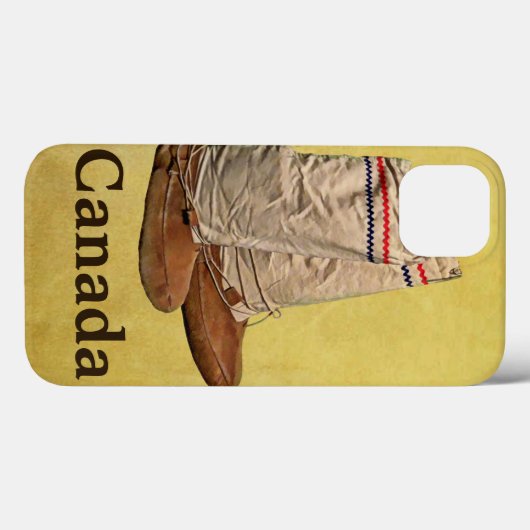 Mukluks Case-Mate iPhone Case (Achterkant (horizontaal))