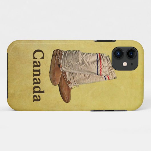 Mukluks Case-Mate iPhone Case (Achterkant (horizontaal))