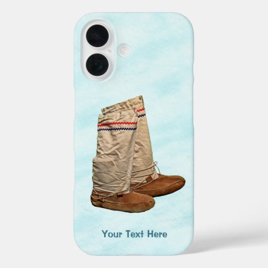 Mukluks Hoesje-Mate iPhone Case (Achterkant)