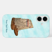 Mukluks Hoesje-Mate iPhone Case (Achterkant (horizontaal))