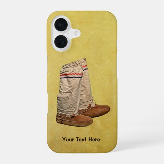 Mukluks iPhone 16 Hoesje (Achterkant)