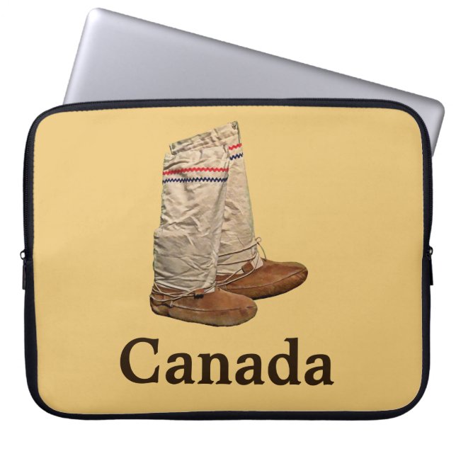 Mukluks Laptop Sleeve (Voorkant)