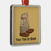 Mukluks Metalen Ornament (Rechts)