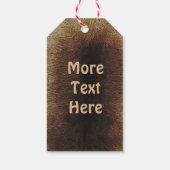 Mukluks on Cariou Fur Cadeaulabel (Achterkant)