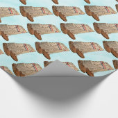 Mukluks on Snow Cadeaupapier (Hoek)