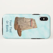 Mukluks on Snow Case-Mate iPhone Case (Achterkant (horizontaal))