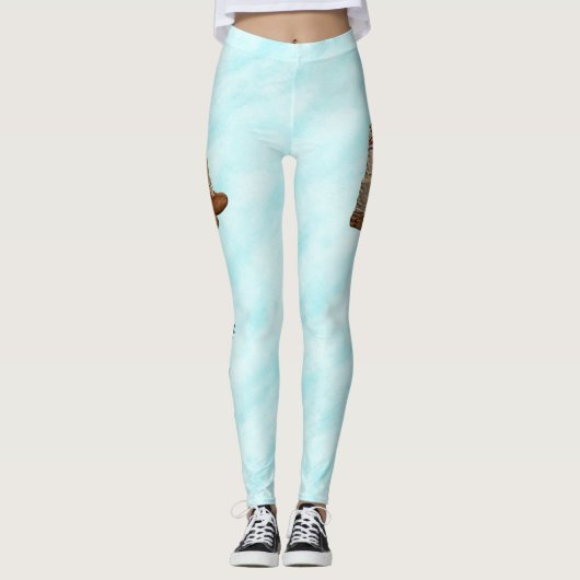 Mukluks on Snow Leggings (Voorkant)