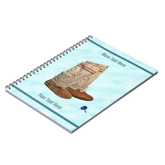 Mukluks on Snow Notitieboek (Linkerzijde)