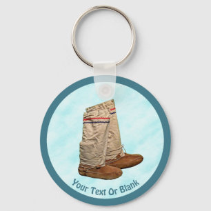 Mukluks on Snow Sleutelhanger