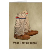 Mukluks op oud papier (Voorkant)