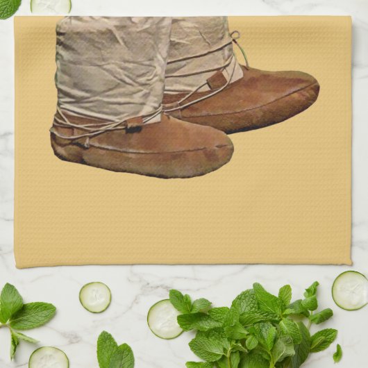 Mukluks Theedoek (Gevouwen)