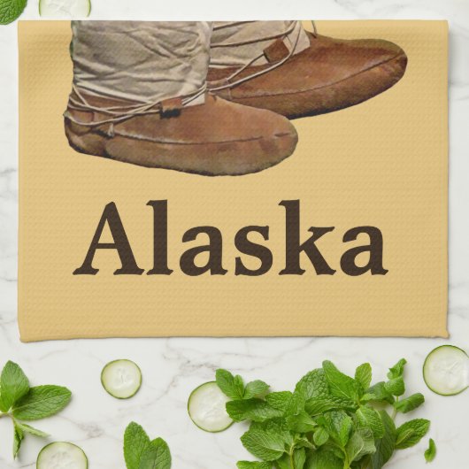 Mukluks Theedoek (Gevouwen)