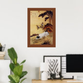 Mukongque 蓦空鹈 ~ Greyhound ~ Giuseppe Castiglione~ Poster (Thuiskantoor)