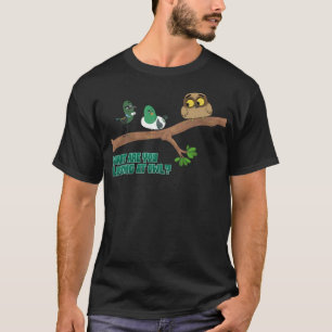Mukpuddy "What are you look at Owl" T-shirt